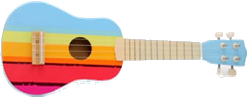 Rainbow ukulele